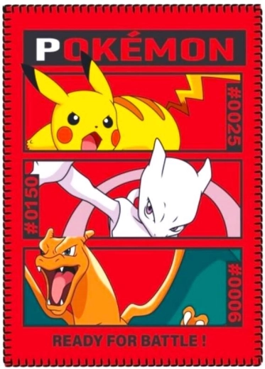 Φλις κουβέρτα Pokémon