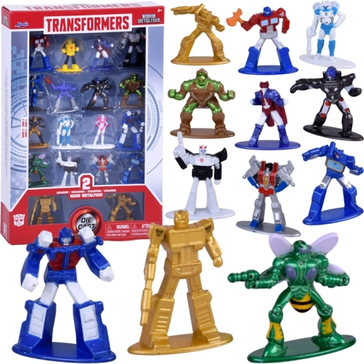 Transformers Nano Metalfigs – συλλεκτικό σετ 18 μεταλλικών φιγούρων, σειρά 3