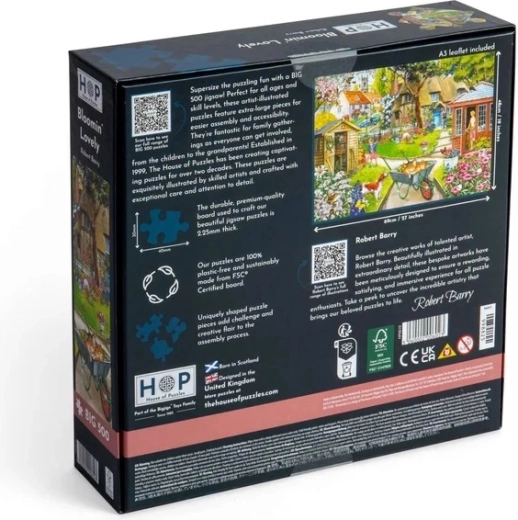 Ποιοτική κατασκευή House of Puzzles