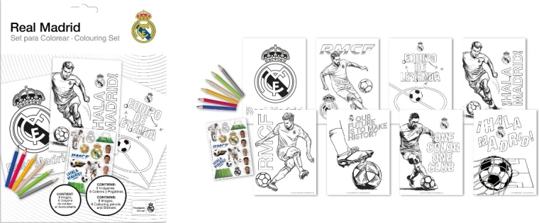 Σετ ζωγραφικής REAL MADRID