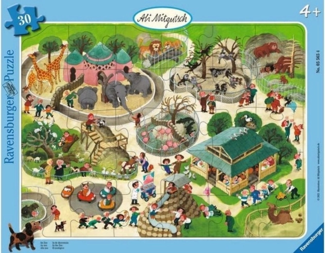 Παζλ Ravensburger Επίσκεψη στο ζωολογικό κήπο 30 κομμάτια