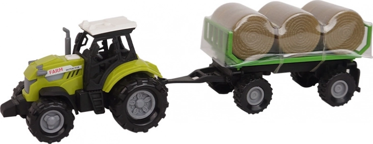 Farm Service τρακτέρ με ρυμουλκούμενο για σανό με ήχους και φώτα