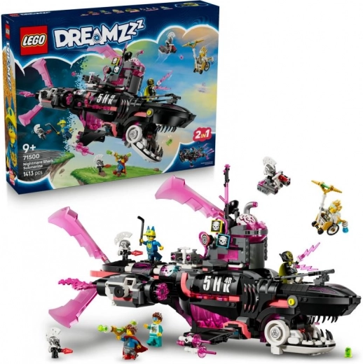 LEGO® DREAMZzz™ 71500 Νυχτερινό υποβρύχιο-καρχαρίας από εφιάλτες