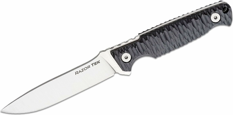 Cold Steel RAZOR TEK 4" καθολικό μαχαίρι σταθερής λεπίδας, μαύρη λαβή GFN, θήκη Secure-Ex