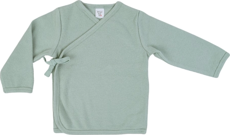 Lodger topper nomad rib silt green – κρουαζέ ζακετάκι/μπλουζάκι, μέγεθος 62