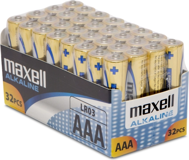 Αλκαλική μπαταρία AAA LR03 1,5 V - 32 τεμάχια