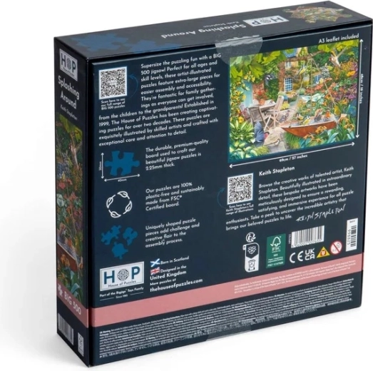 Ποιοτική κατασκευή House of Puzzles