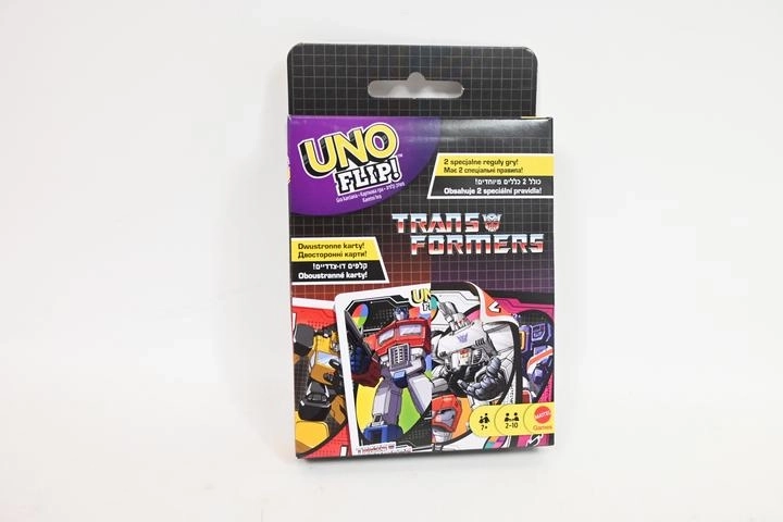 Mattel Uno flip! Transformers παιχνίδι καρτών