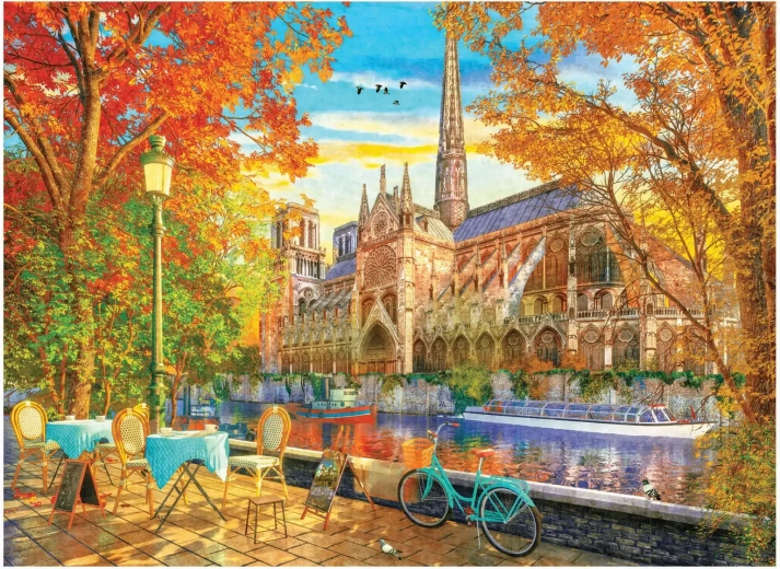 Παζλ Anatolian Φθινοπωρινό Notre Dame 1000 κομμάτια
