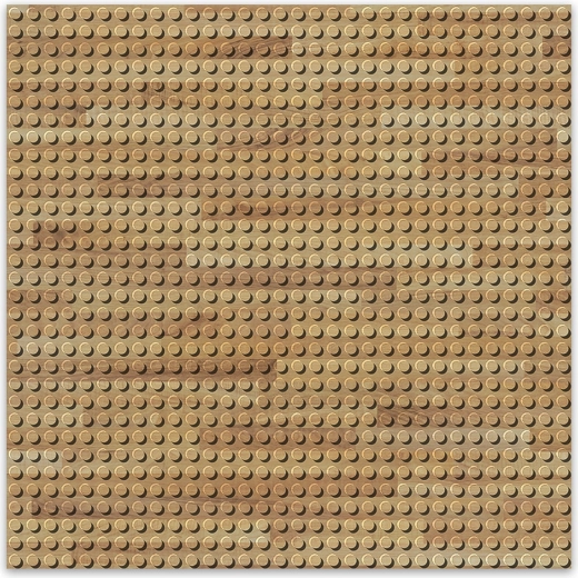 Σχεδιαστική βάση κατασκευών - ξύλο 25,5 x 25,5 cm