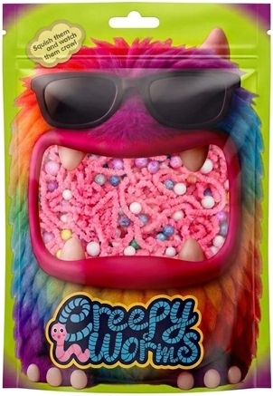 STNUX Creepy Worms ροζ αισθητηριακά σκουληκάκια