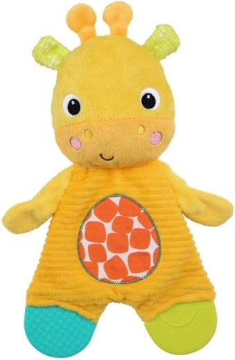 Bright Starts λούτρινο μασητικό Snuggle & Teethe ελεφαντάκι για μωρά