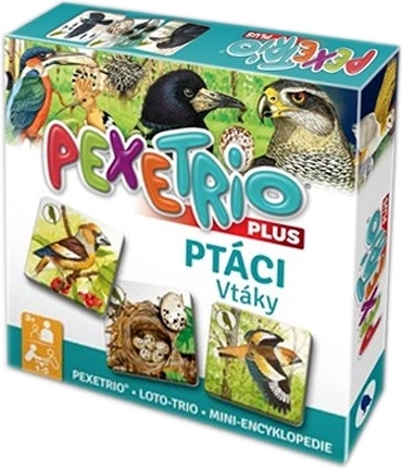 Pexetrio Plus: πουλιά – εκπαιδευτικό σετ παιχνιδιών