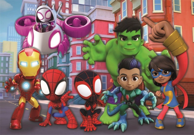 Clementoni παζλ Spidey και οι υπέροχοι φίλοι του maxi 24 κομμάτια
