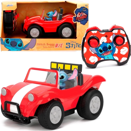 Disney RC buggy με τον STITCH 1:24 κόκκινο