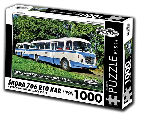 Παζλ Retro-αυτοκίνητα Škoda 706 RTO KAR – 1000 κομμάτια