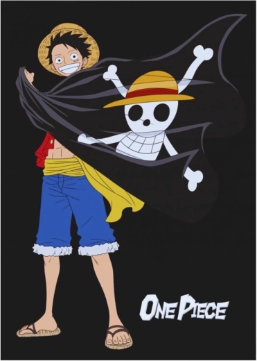 Φλις κουβέρτα One Piece - 1 τεμάχιο