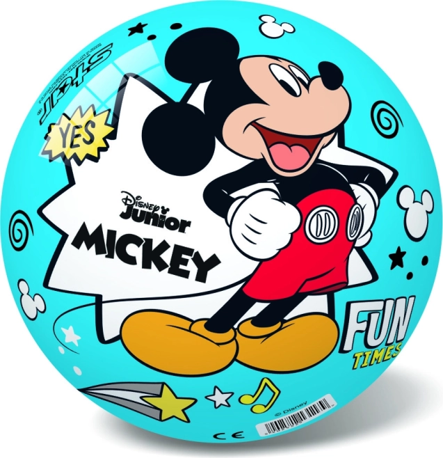 Μπάλα Disney Mickey κόκκινη/μπλε 14 cm