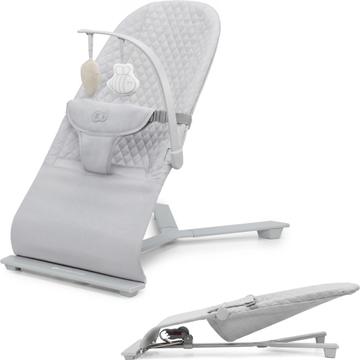 Κουνιστό ρηλάξ Kinderkraft MIMI Light Grey έως 9 kg