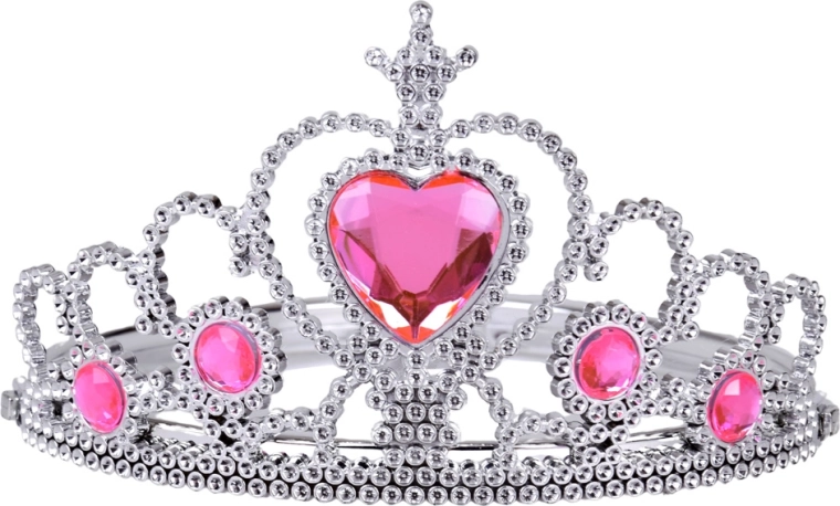 Πριγκιπική κορόνα με ροζ πετράδια