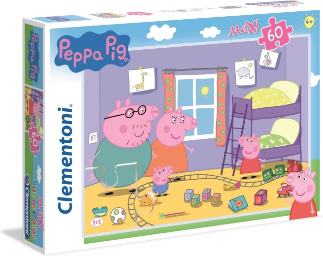 Παζλ Peppa Pig MAXI 60 κομμάτια από την Clementoni