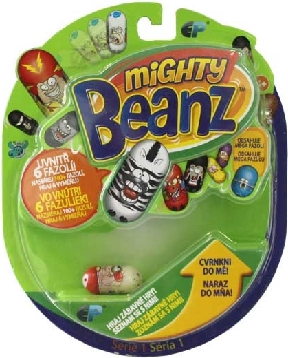 Mighty Beanz φασόλια σετ 6 τεμ.