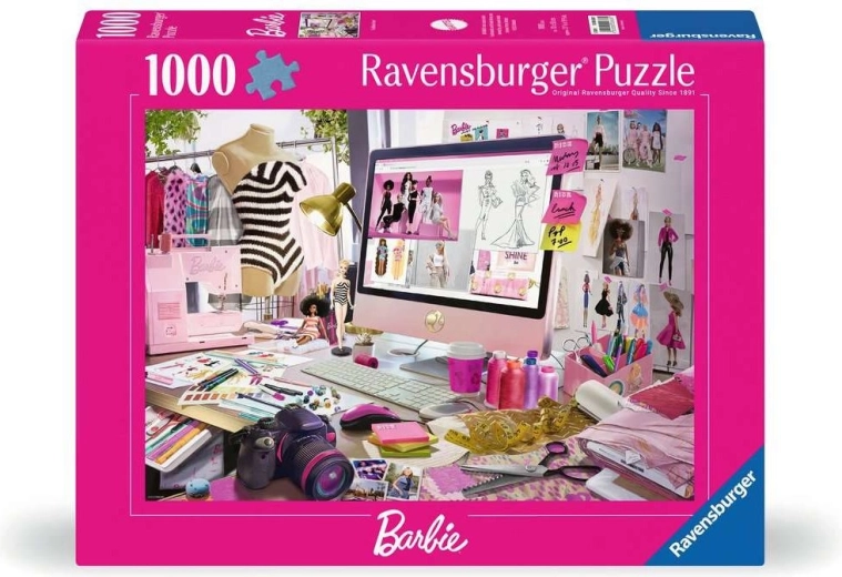 Παζλ Ravensburger Barbie: Είδωλο της μόδας, 1000 κομμάτια