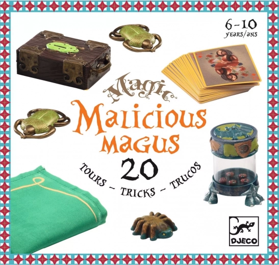 Μαγικό σετ djeco Malicious Magus – 20 κόλπα