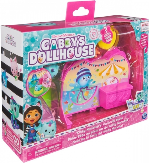 GABBY'S DOLLHOUSE καρναβαλικό δωμάτιο της Narvalkočka
