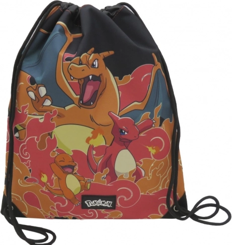 Pokémon Charmander σακίδιο πλάτης με κορδόνι σύσφιξης 44 × 34 cm