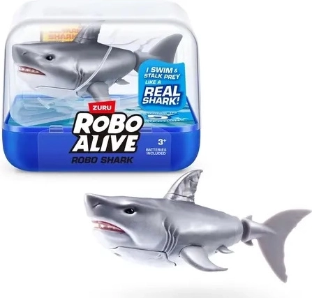 ZURU RoboAlive πλωτός καρχαρίας γκρι