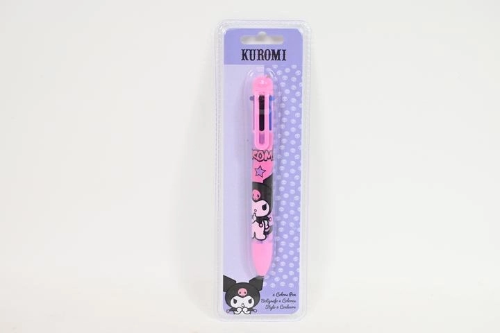 Πολύχρωμο στυλό Kuromi με 6 χρώματα