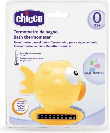 Chicco θερμόμετρο νερού ψαράκι – πορτοκαλί