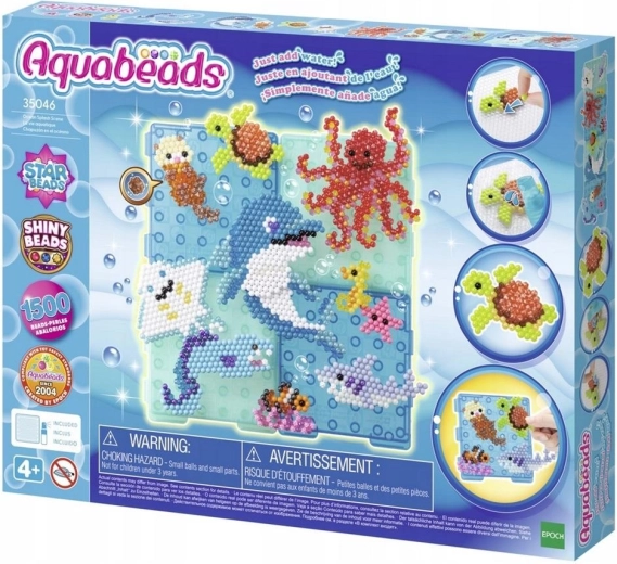 Aquabeads ενυδρείο – δημιουργικό σετ χαντρών για υποθαλάσσιες σκηνές