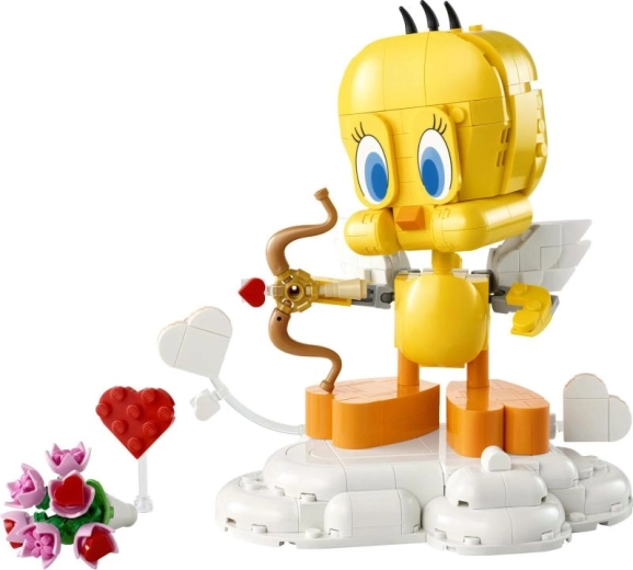 Tweety ως Έρωτας σε σύννεφο