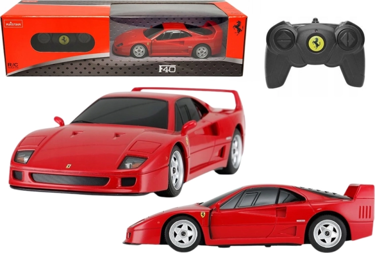 RC αυτοκίνητο 1:24 FERRARI F40 κόκκινο
