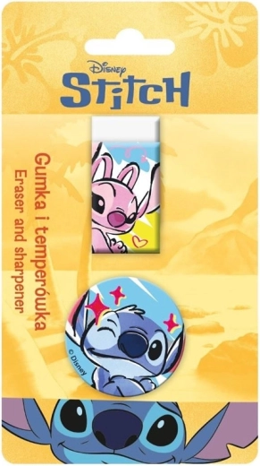Ξύστρα με γόμα Lilo & Stitch
