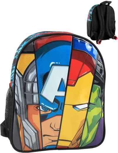 Παιδικό σακίδιο Avengers 25 × 31 × 10 cm με θήκη για ποτό