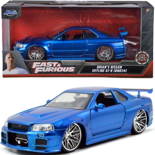 Μοντέλο αυτοκινήτου NISSAN Skyline Fast & Furious 19 cm