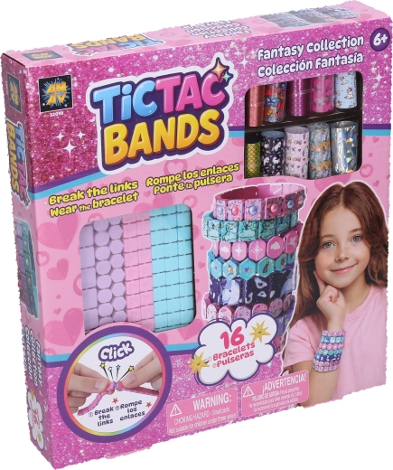 TICTAC BANDS σετ για την κατασκευή βραχιολιών Fantasy συλλογή - 16 τεμ.