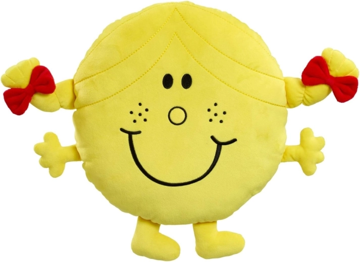 Λούτρινο μαξιλάρι LITTLE MISS SUNSHINE – μεγάλο, απαλό και χαμογελαστό