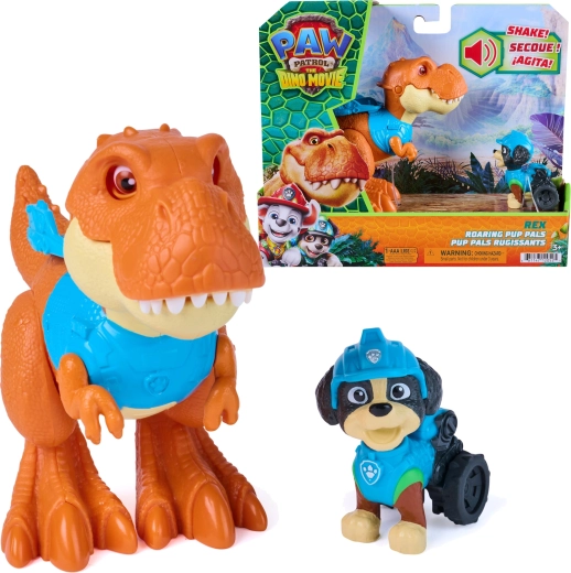 Spin Master Paw Patrol dino ταινία – Rex με διαδραστικό T‑Rex Timmy