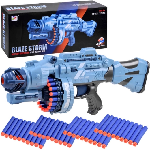 Μεγάλο παιχνίδι Blaster με 40 αφρώδη βελάκια