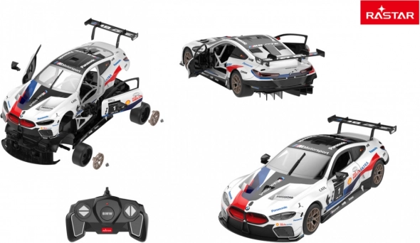Rastar RC κατασκευαστικό σετ BMW M8 GTE 1:18