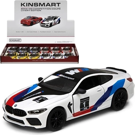 Συλλεκτικό μοντέλο BMW M8 Competition Coupé με αγωνιστικά αυτοκόλλητα
