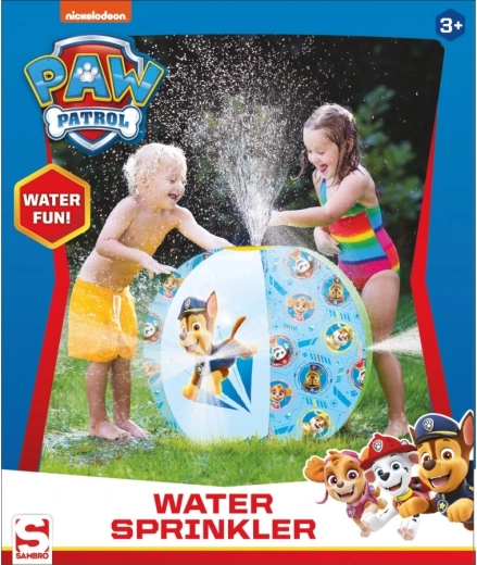 Υδάτινη φουσκωτή μπάλα-ψεκαστήρας Paw Patrol μπλε