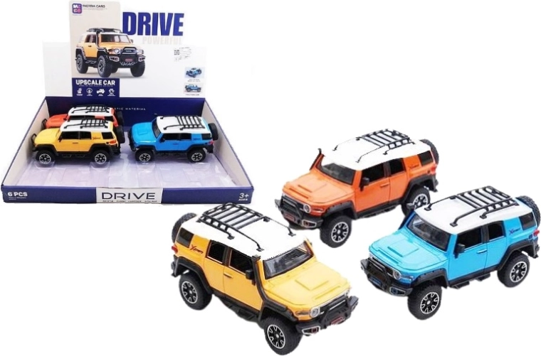 Παιδικό τρίκυκλο οχηματάκι Toyota FJ 19 cm με φώτα και ήχο
