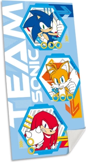 Πετσέτα θαλάσσης SONIC 70 × 140 cm, 100% βαμβάκι