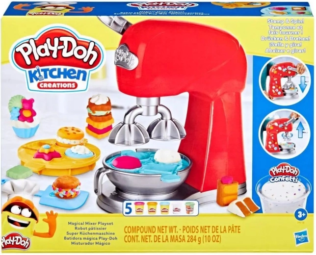 Play-Doh μαγικός μίξερ – δημιουργικό σετ κουζίνας για παιδιά