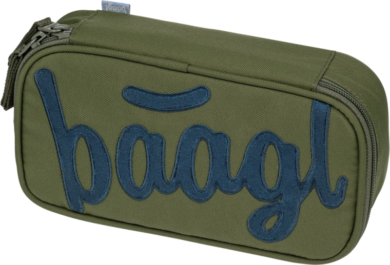 BAAGL σχολική κασετίνα τύπου etui Olive GRS